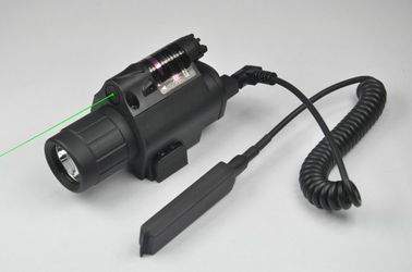 Visión láser verde y linterna LED Combinado con vista de pistola de montaje de tren rápido proveedor