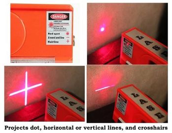 Nivel láser multifunción de color rojo con cinta de medición proveedor