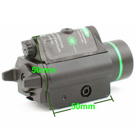 Visión láser verde táctica y combinación LED con Picatinny Rail proveedor