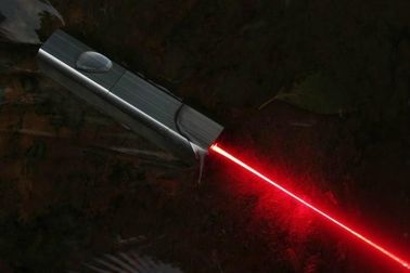 638nm 800mW Rayo rojo naranja Cuadrado linterna láser de acero inoxidable proveedor