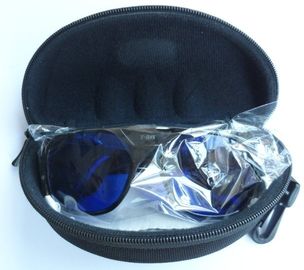 Gafas de protección láser de 600-700 nm para alineación láser, tratamiento médico láser, industria láser, etc. proveedor