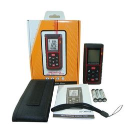 Medidor de distancia con láser LCD de 50 m digital de 1,9 pulgadas para mediciones de ingeniería y diseño de interiores proveedor