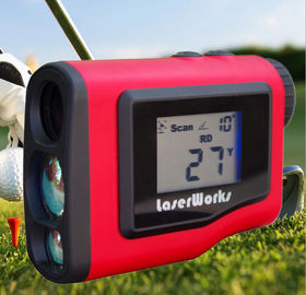LaserWorks LW600 Impermeable de 1,7 pulgadas pantalla LCD 6X Magnificación Golf Medidor de distancia láser proveedor
