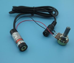 módulo láser de línea roja de 630nm 5mw ajustable de potencia de salida proveedor