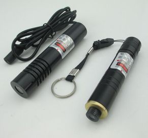 módulo láser de línea cruzada roja portátil de 650 nm de 100 MW con botón ON/OFF de la batería de litio proveedor