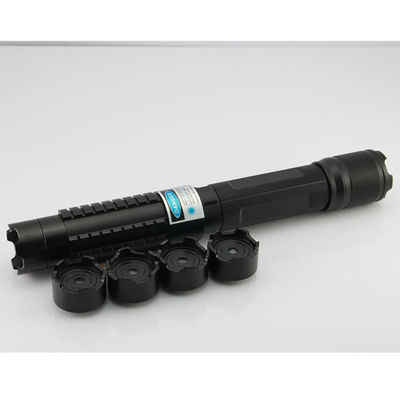 Lámpara de faro de puntero láser azul de 445nm 1500mw con batería recargable y gafas proveedor
