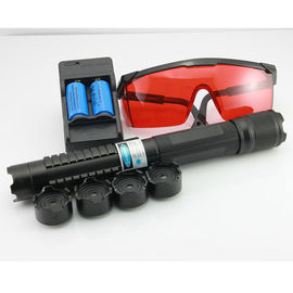 445nm 1000mw luz de destello láser azul con batería recargable y gafas proveedor