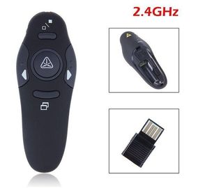 2Presentación inalámbrica USB de.4GHz con una pluma de punteros láser rojos de 5 MW de 650nm para demostraciones y presentaciones proveedor