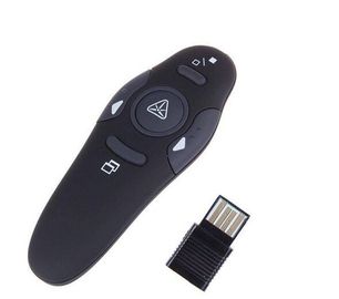 2Presentación inalámbrica USB de.4GHz con una pluma de punteros láser rojos de 5 MW de 650nm para demostraciones y presentaciones proveedor