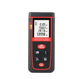 Nuevo medidor de distancia láser de autocalibración de 60 m para mediciones de ingeniería y diseño de interiores proveedor