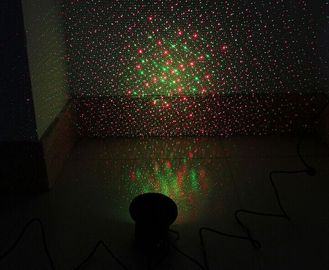 Luces de césped de láser rojo y verde a prueba de agua proveedor