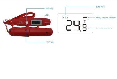 DT8220 Nuevo termómetro de infrarrojos digitales de pantalla LCD sin contacto para medición de temperatura en el hogar proveedor