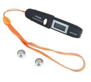 DT8220 Nuevo termómetro de infrarrojos digitales de pantalla LCD sin contacto para medición de temperatura en el hogar proveedor
