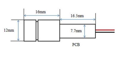 Modulo de diodo láser de punto verde de 520 nm de 5 MW para puntero láser, luz de escenario láser, herramientas eléctricas e instrumentos de nivelación proveedor
