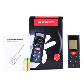 Medidor de distancia digital de láser de 80 m portátil Medidor de diámetro de medida de área de volumen Teorema pitagórico Tester herramienta proveedor