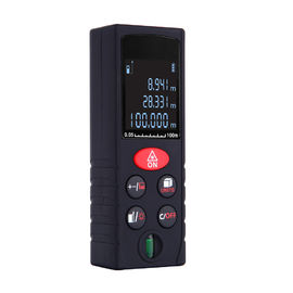 Medidor de distancia láser digital de 100 m de mano Medidor de diástimetro de medida de área de volumen Teorema pitagórico Tester herramienta proveedor
