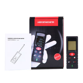 Medidor de distancia láser digital de 100 m de mano Medidor de diástimetro de medida de área de volumen Teorema pitagórico Tester herramienta proveedor