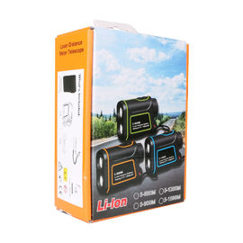 Telescopio portátil 6X 25mm 5-1200m Laser Range Finder Distance Meter para el golf, la caza, la actividad al aire libre y otros. proveedor