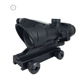 HD-2CRQ 1x32 Vistas de caza Visión óptica Fibra real R o G Dot Rifle Scope con 20/11mm Rail proveedor