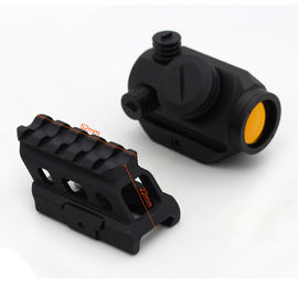 HD-27M2 Negro mate1x20mm impermeable 3 MOA 5mw Red Dot vista para armas reales y armas de aire proveedor