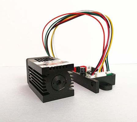 Modulo láser de punto azul de 1.6W con modulación TTL para luz de escenario láser proveedor