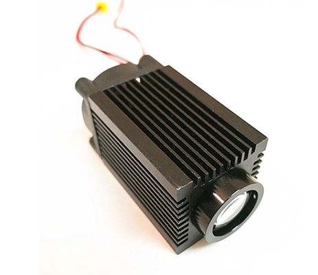 Modulo láser de punto verde de grado industrial DC 12-24V 515nm 135mw para luz de escenario láser proveedor
