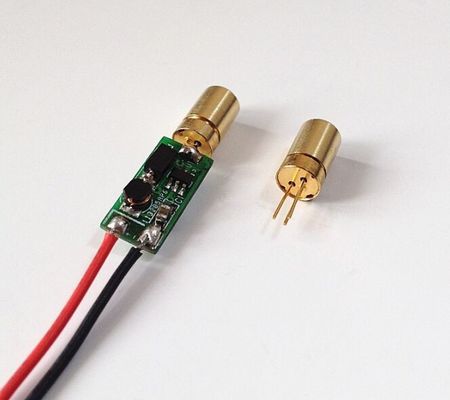 Modulo de diodo láser de punto verde de grado industrial 520nm 5mw para visores láser y herramientas eléctricas e instrumentos de nivelación proveedor