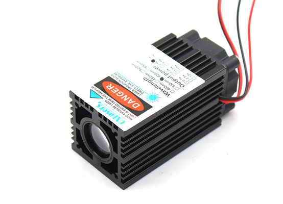 Modulo láser rojo de haz grueso de 638nm 1W de alta potencia 12V 1A con ventilador de enfriamiento proveedor